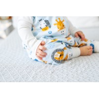 Mavi Kaplan Çift Katlı Pazen Çocuk Bebek Kışlık Uyku Tulumu (20-24 Derece Oda Sıcaklığı) 1 Tog