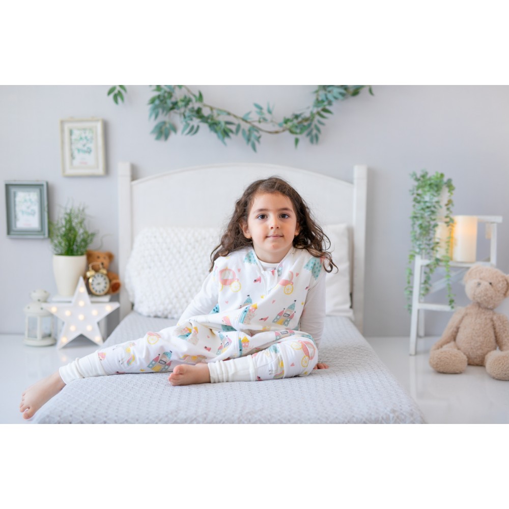 Prenses Çift Katlı Pazen Çocuk Bebek Kışlık Uyku Tulumu (20-24 Derece Oda Sıcaklığı) 1 Tog Prenses Çift Katlı Pazen Çocuk Bebek Kışlık Uyku Tulumu (20-24 Derece Oda Sıcaklığı) 1 Tog