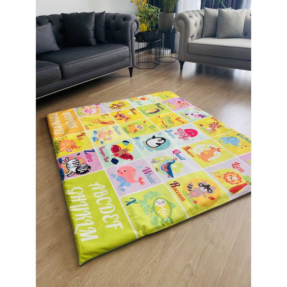 Çiftlik Konseptli Oyun Halısı - 150*130